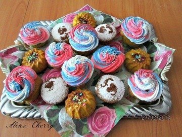 Капкейки Триколлор