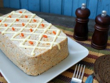 Курино-грибное суфле