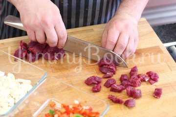 Блинчики с говядиной по-мексикански - шаг 1