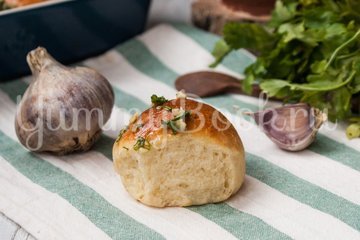 Пампушки с чесноком - шаг 12