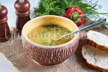 Постный суп с овсяными хлопьями - шаг 3