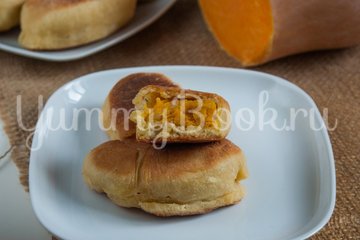 Жареные пирожки с тыквой - шаг 12