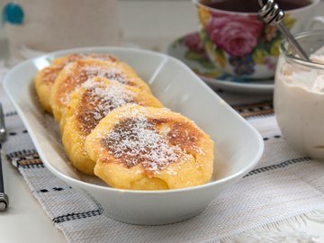 Сырники с кокосовой стружкой