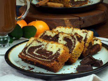 Мраморный кекс
