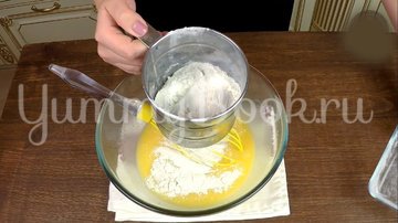 Мраморный кекс - шаг 4