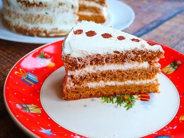 Медовый торт без раскатки коржей