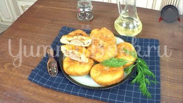 Беляши с мясом на кефире - шаг 13