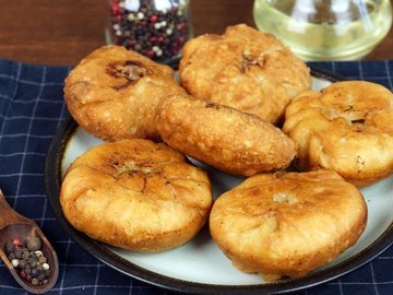 Беляши с мясом на кефире