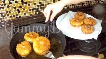 Беляши с мясом на кефире - шаг 12
