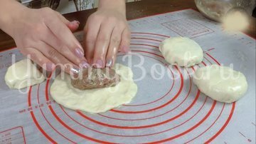 Беляши с мясом на кефире - шаг 8
